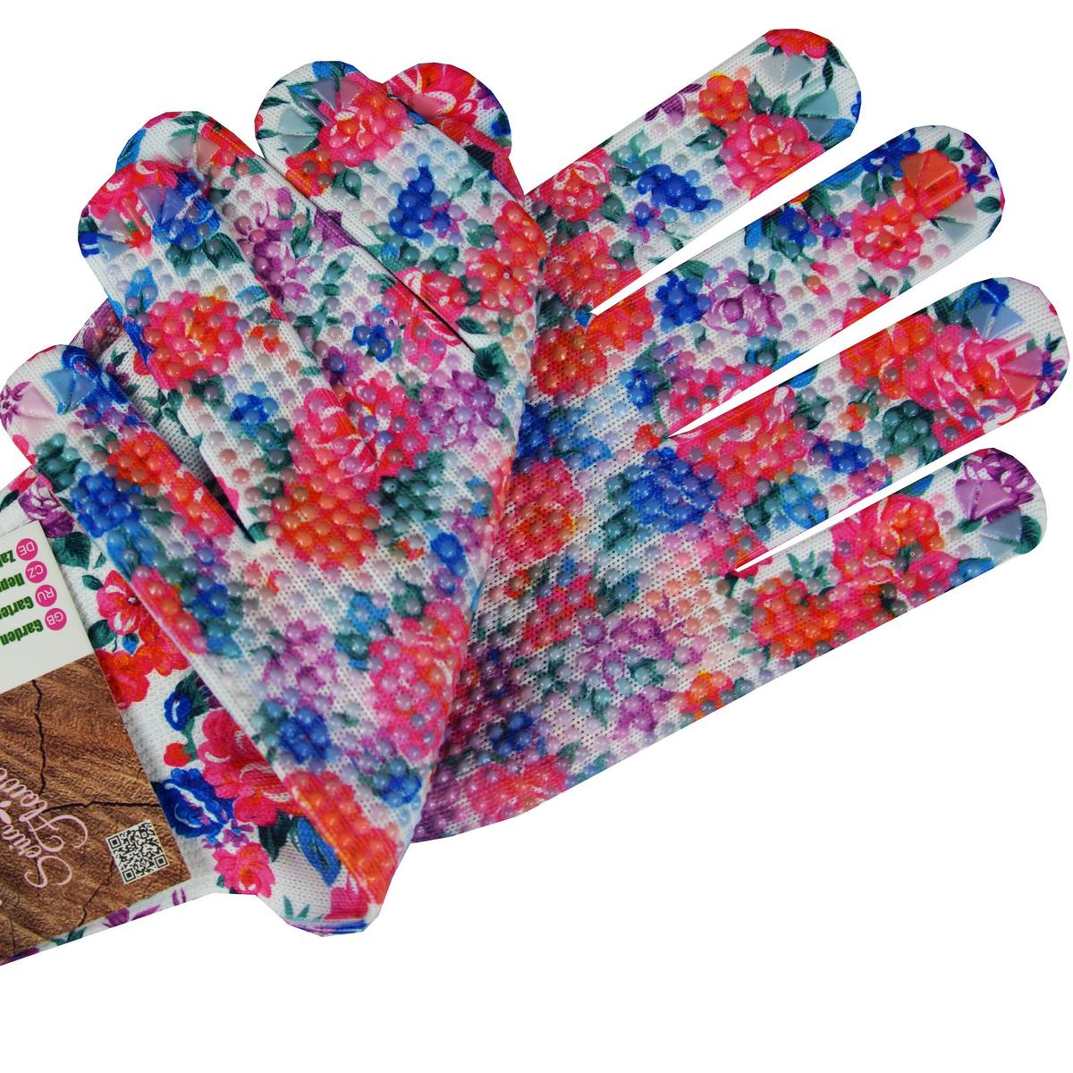 Rękawice ogrodowe flower R.9/L – zdjęcie 4