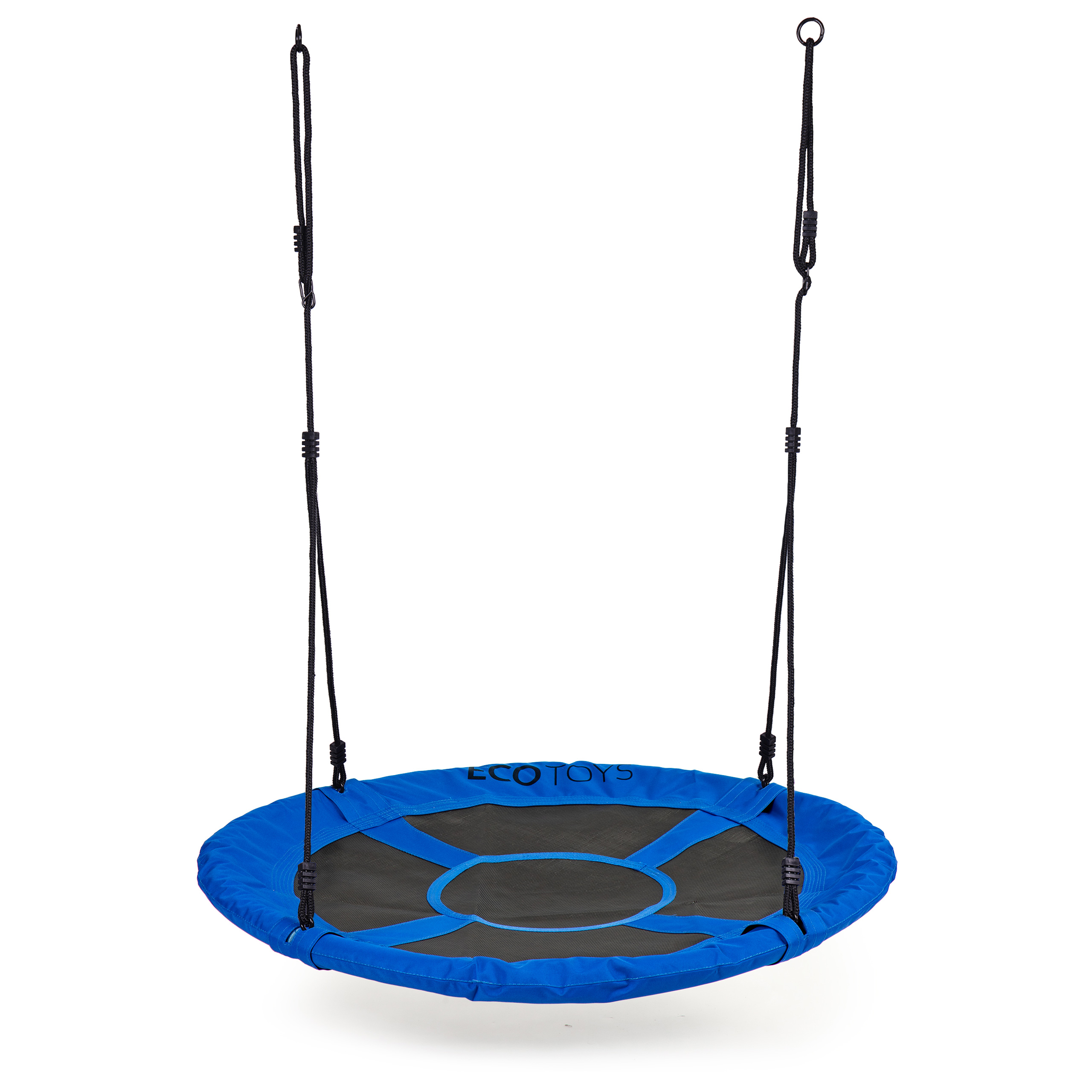 Huśtawka ogrodowa bocianie gniazdo 100 cm niebieska ECOTOYS