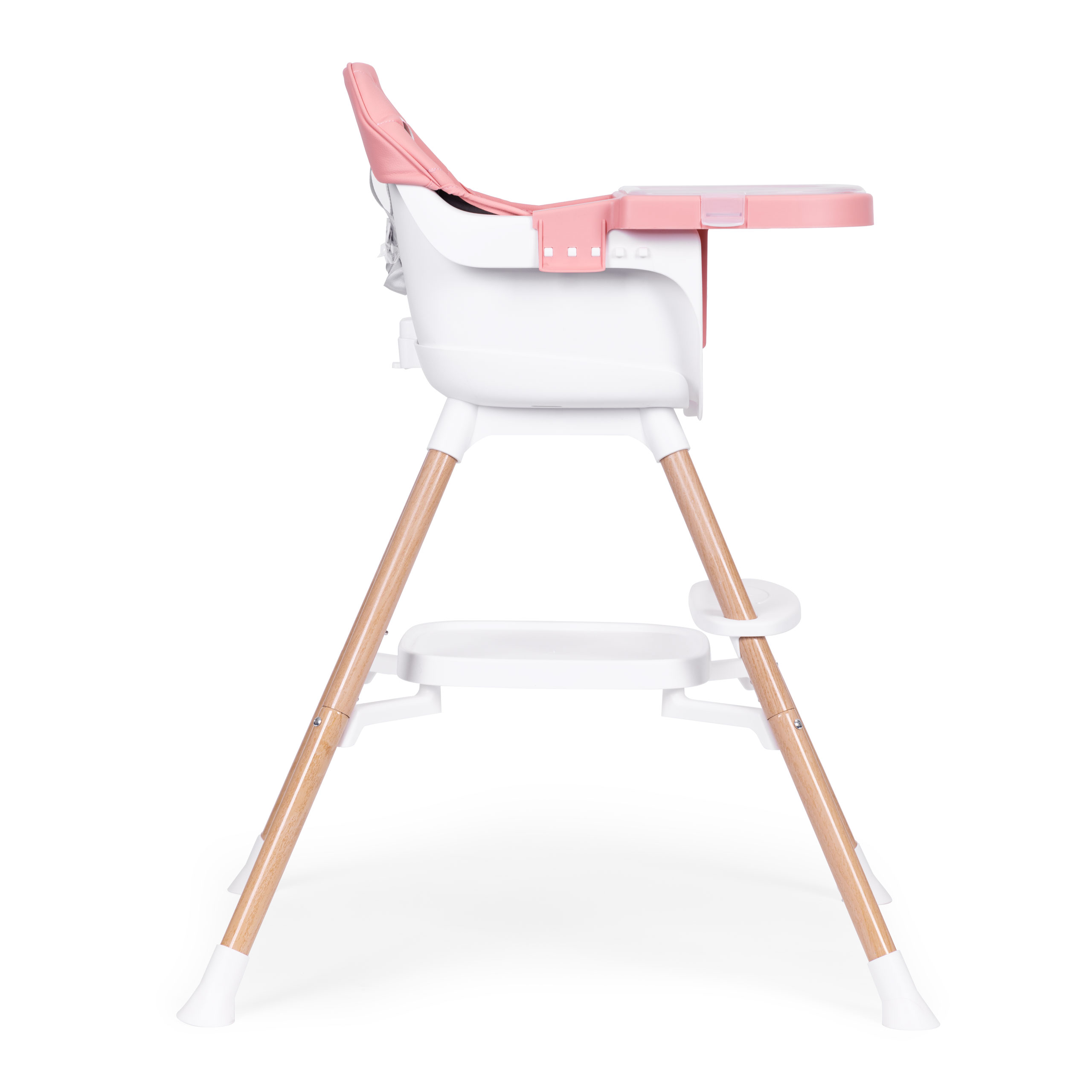 Fotelik krzesełko do karmienia dzieci 2w1 różowy ECOTOYS - obrazek 3