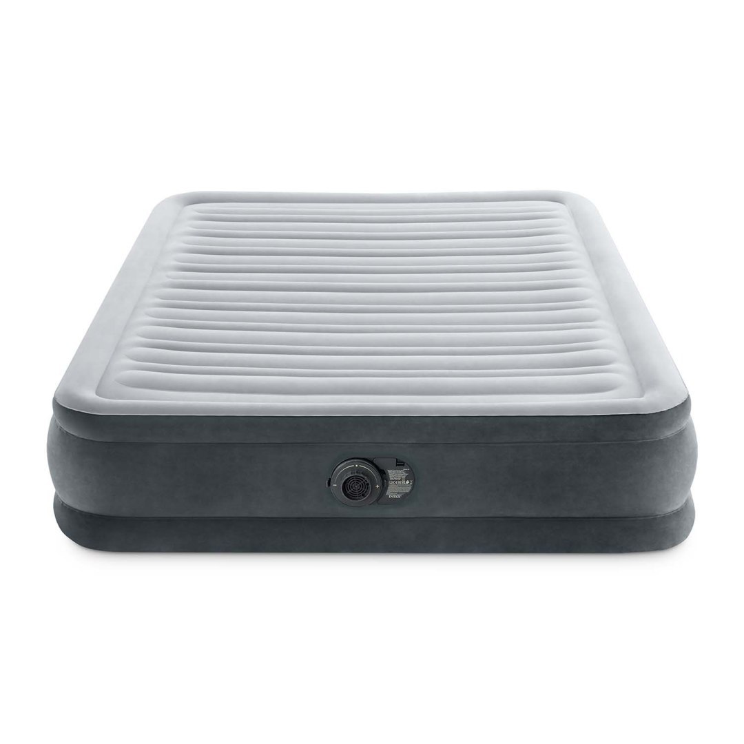 Materac łóżko do spania dwuosobowy z pompką automatyczną 191x137 cm INTEX 67768 - obrazek 4