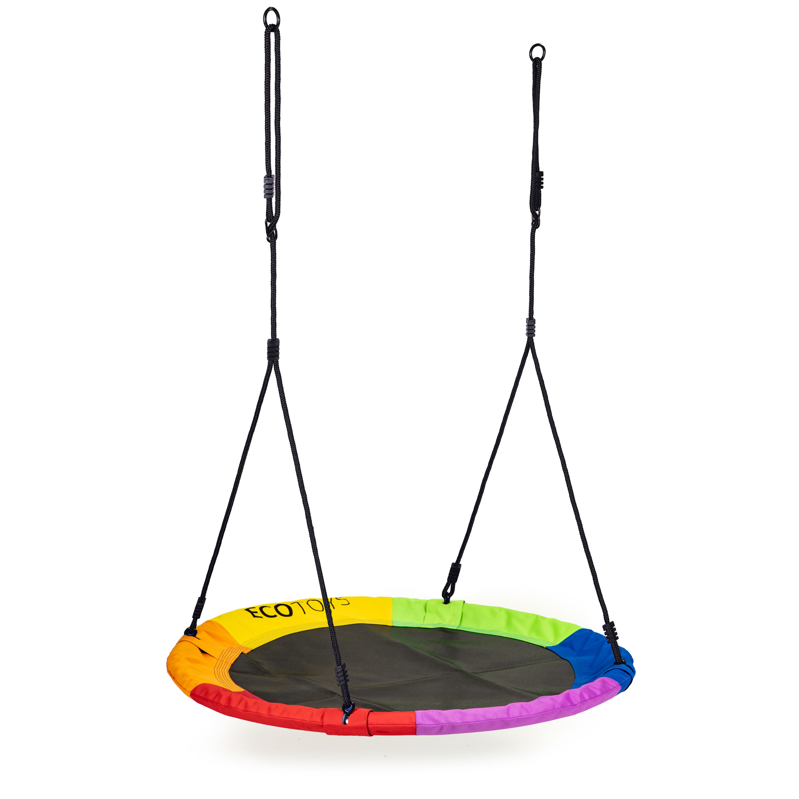 Huśtawka ogrodowa bocianie gniazdo 100 cm kolorowa ECOTOYS - obrazek 4